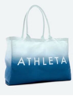 NWOT- Athleta Gradient Blue Ombre Tote